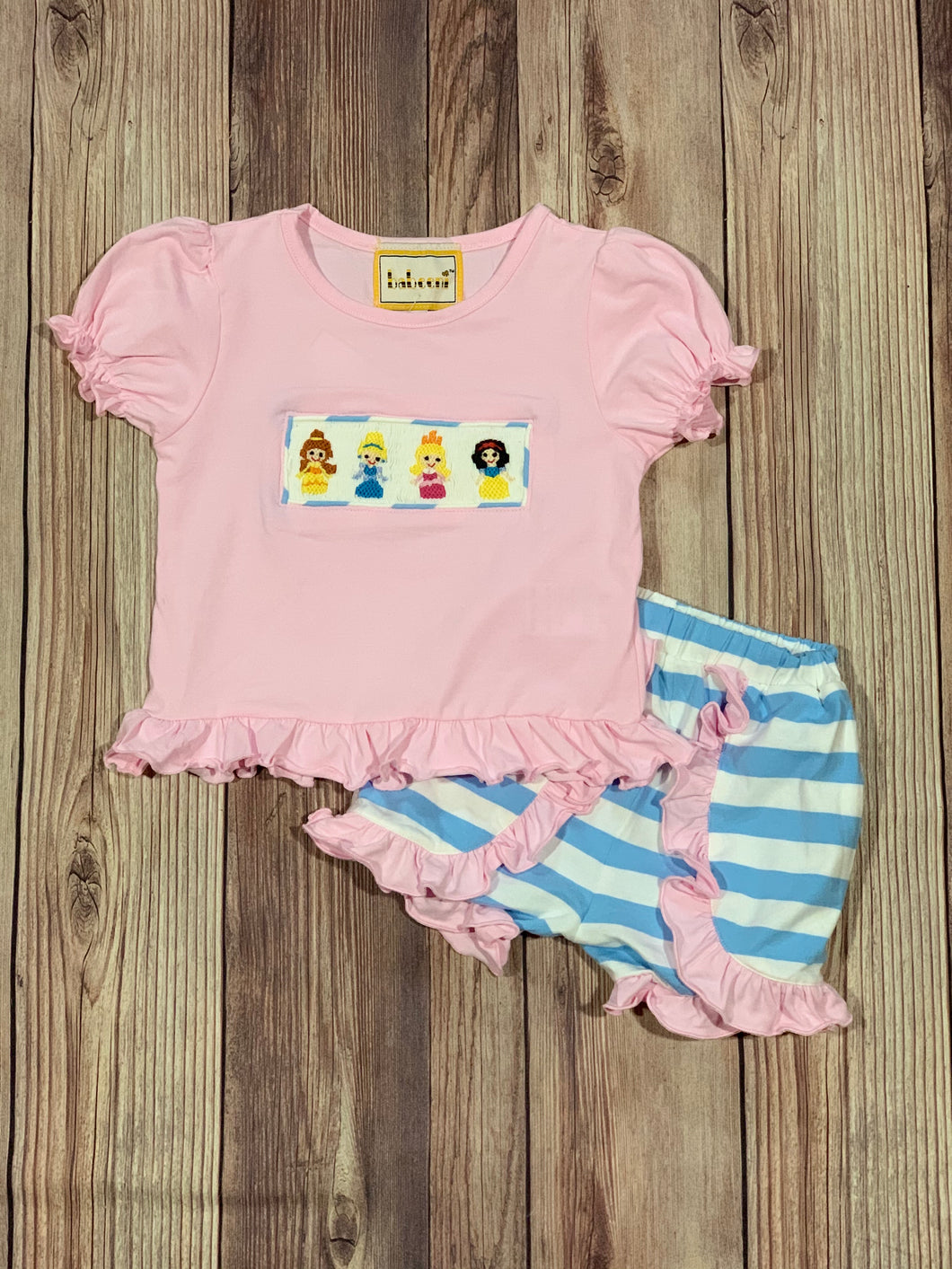 Smocked Princess Set
