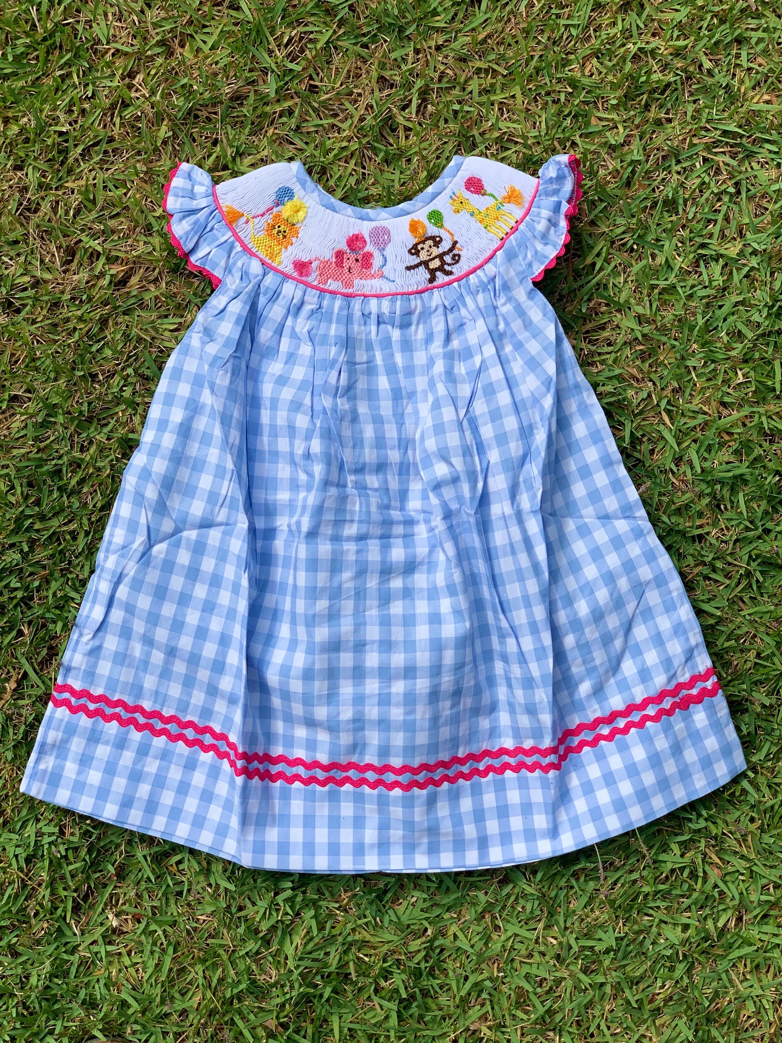Smocked Birthday Dress – Tinley Anne's Clothing Smocked Birthday Dress – Tinley Anne's Clothing