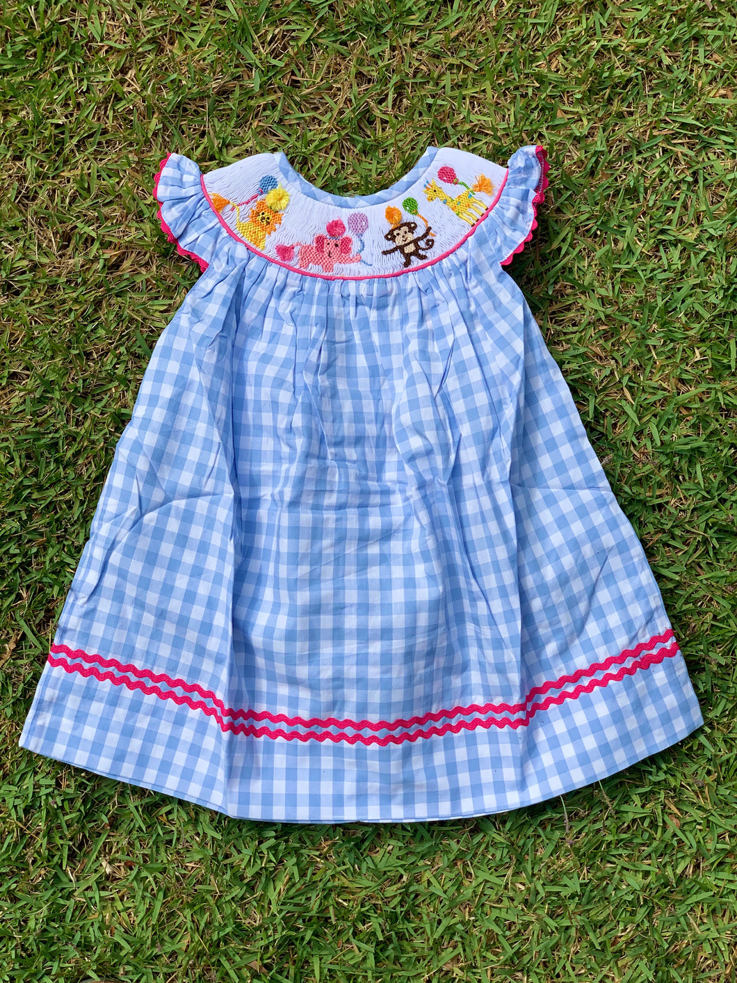 Smocked Birthday Dress Tinley Anne's Clothing Smocked Birthday Dress Tinley Anne's Clothing