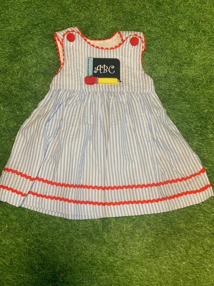 ABC Applique Dress