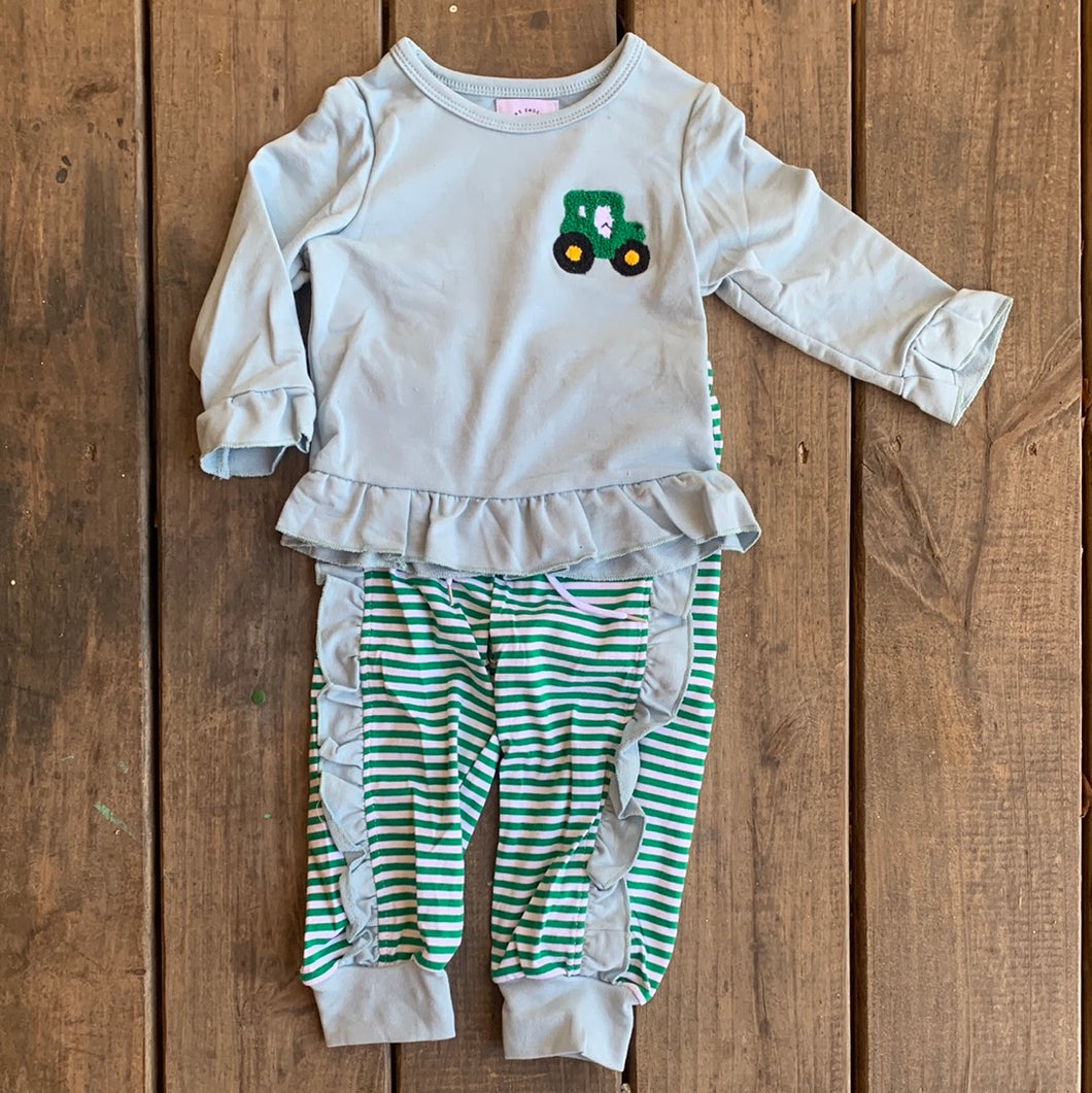 Tractor Girl Jogger Set