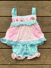 Load image into Gallery viewer, Campfire Girl Smock Set
