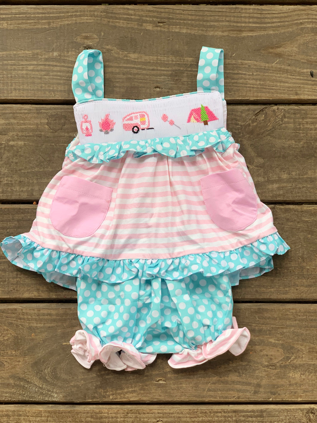 Campfire Girl Smock Set