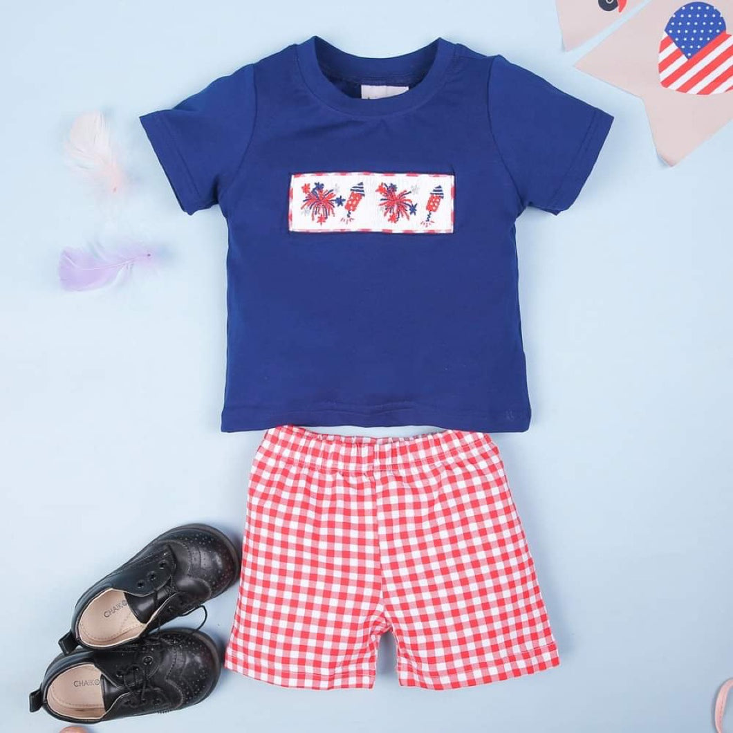 Fireworks Smock Set